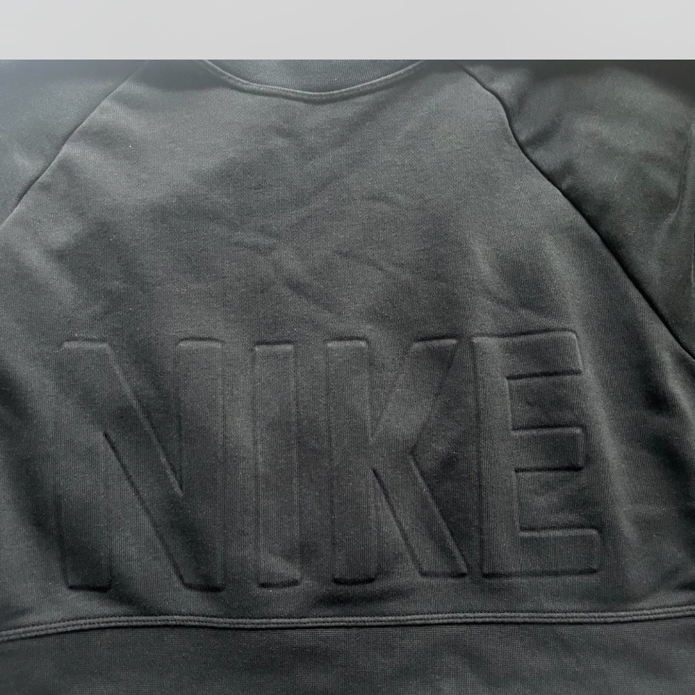 Nike Embossed Black Pullover